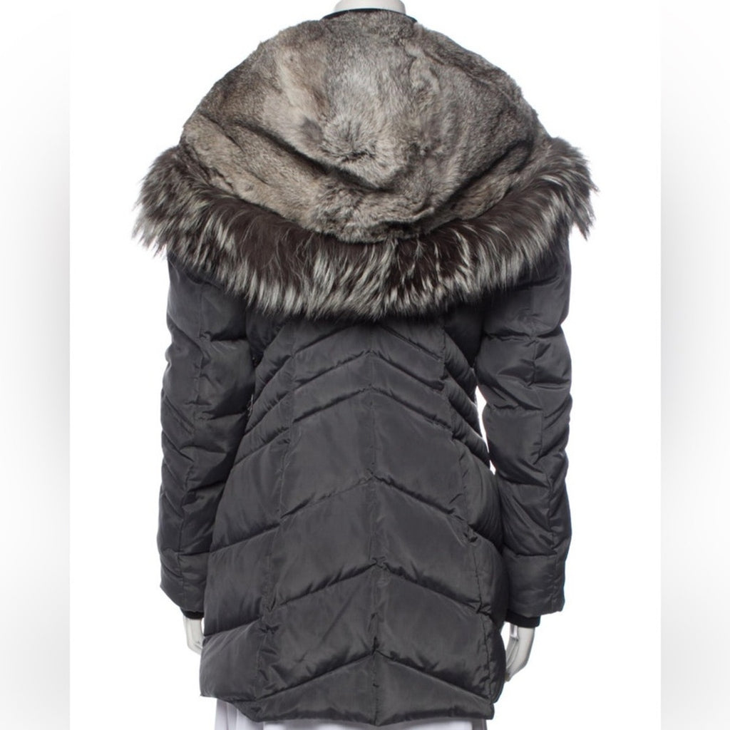 NB Nicole Benisti down Coat Grey Petite