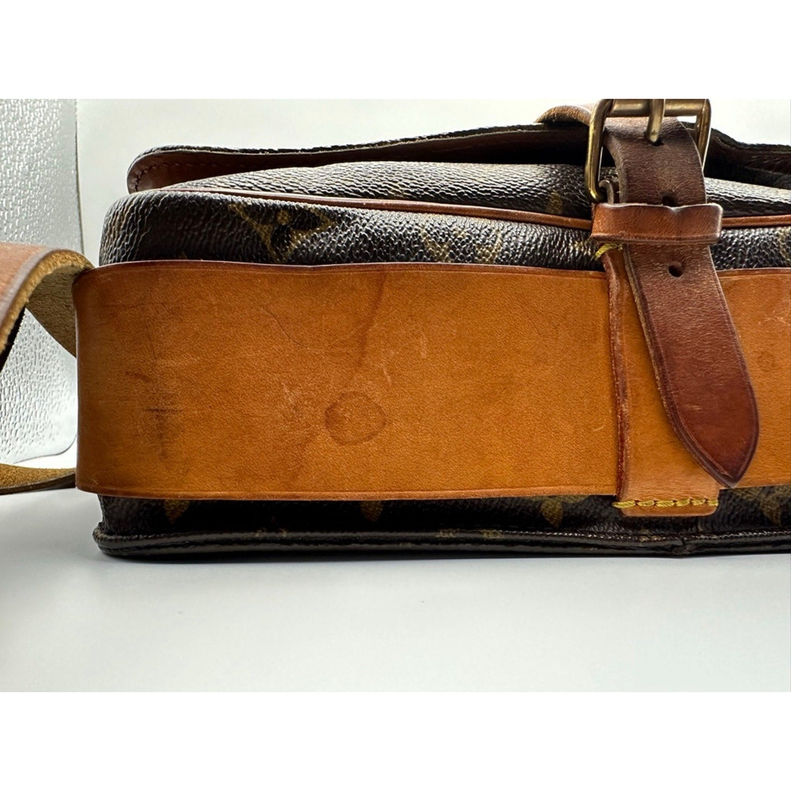 Women's Louis Vuitton Brown Monogram Canvas Musette Shoulder 1989 Bag