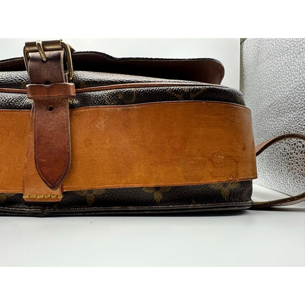 Women's Louis Vuitton Brown Monogram Canvas Musette Shoulder 1989 Bag