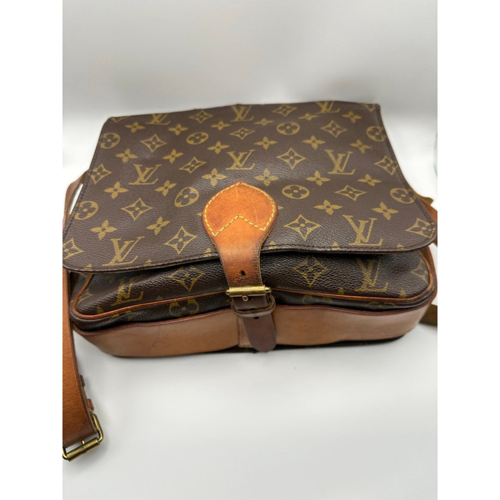 Women's Louis Vuitton Brown Monogram Canvas Musette Shoulder 1989 Bag