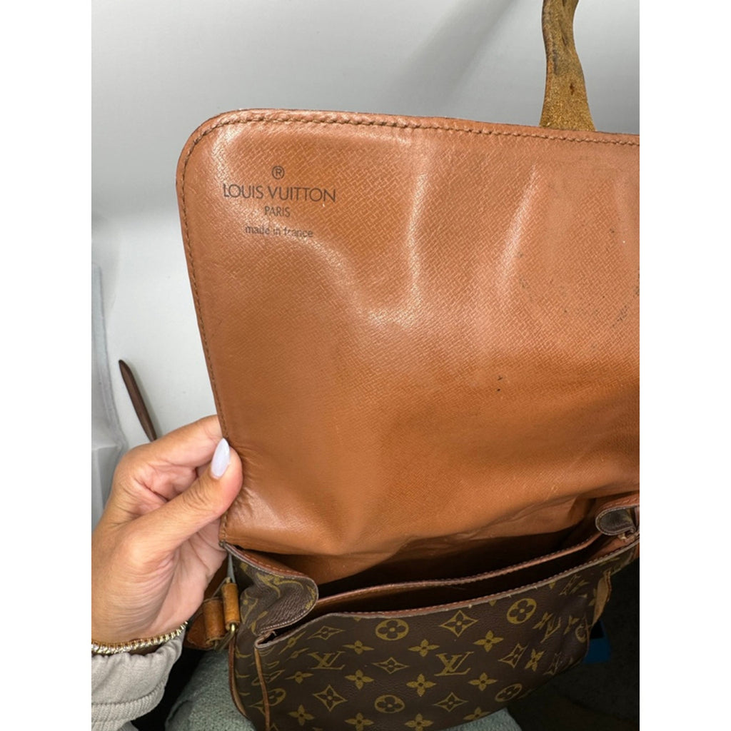 Women's Louis Vuitton Brown Monogram Canvas Musette Shoulder 1989 Bag