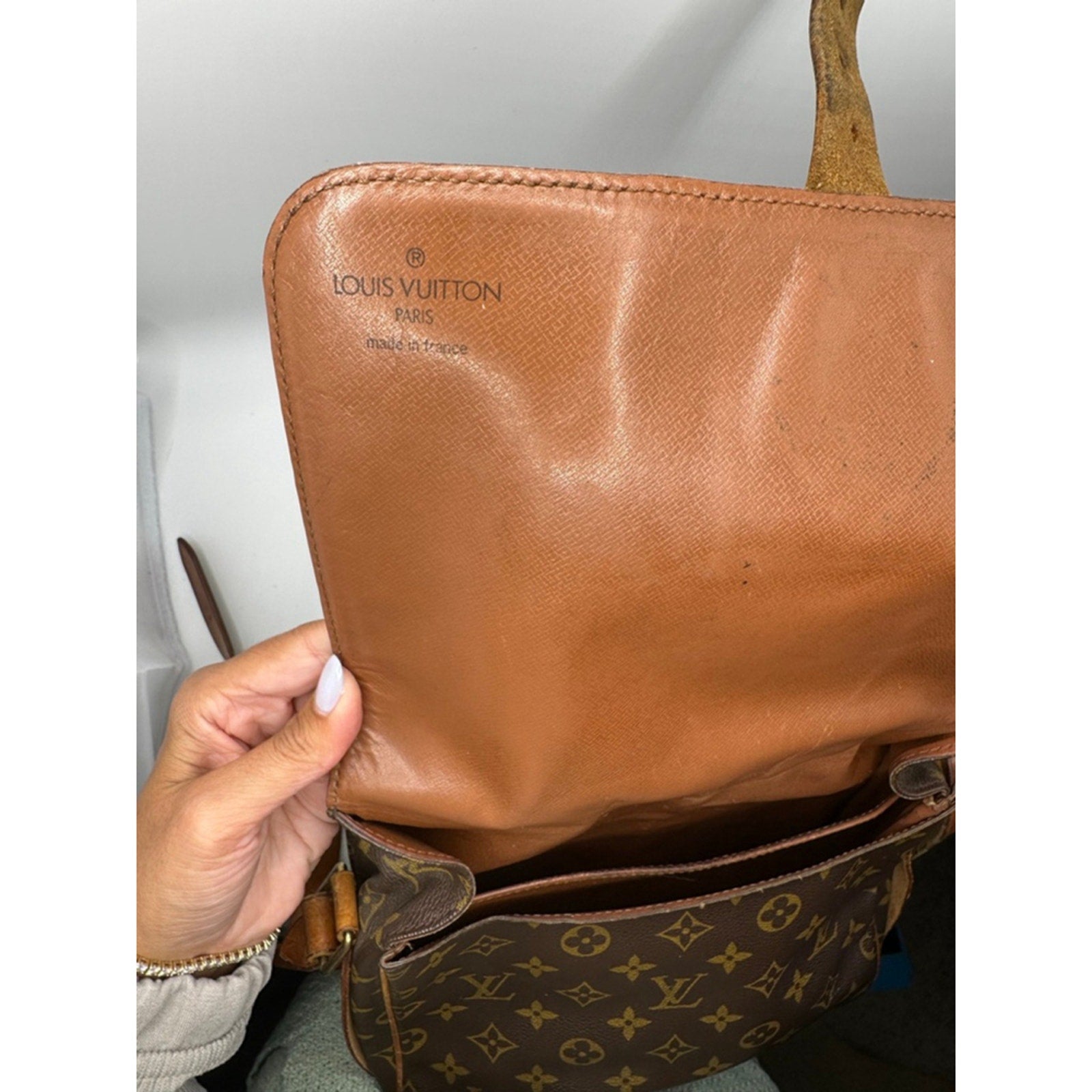 Women's Louis Vuitton Brown Monogram Canvas Musette Shoulder 1989 Bag