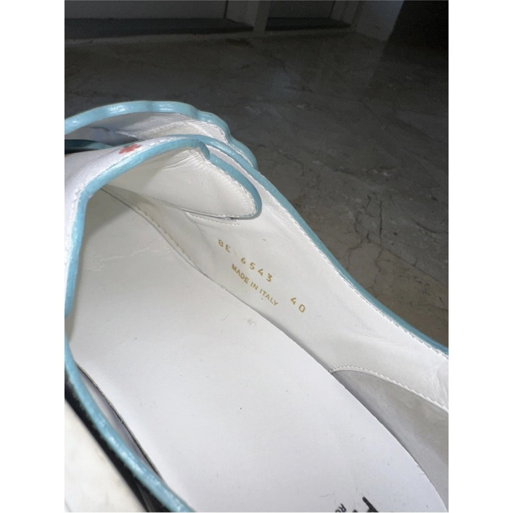 Fendi Floral White and Black sneakers size 40