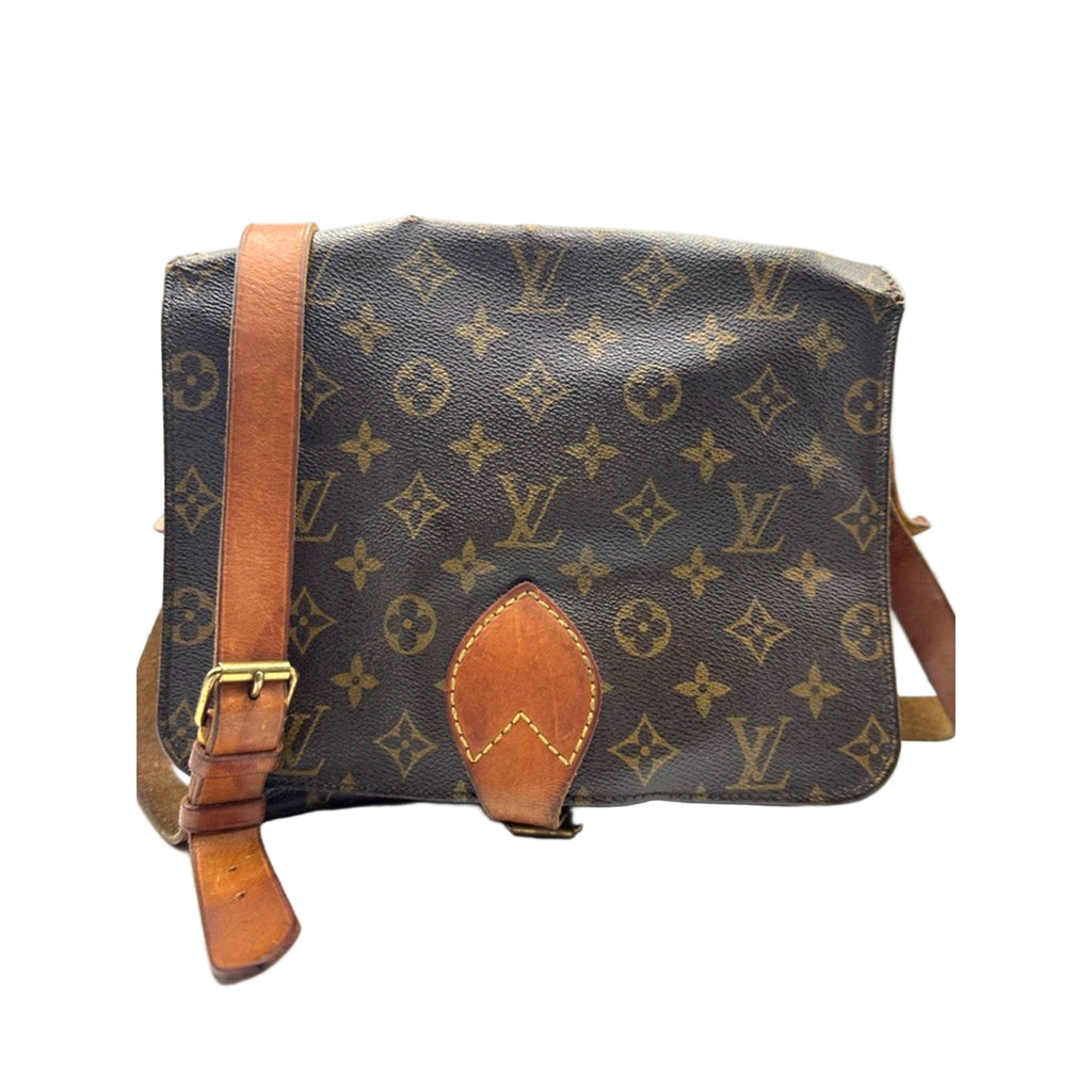 Women's Louis Vuitton Brown Monogram Canvas Musette Shoulder 1989 Bag