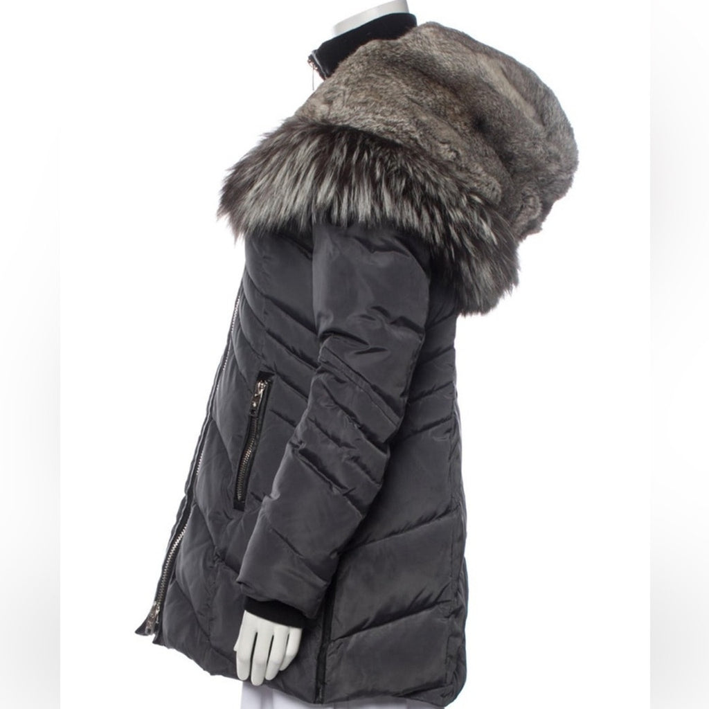 NB Nicole Benisti down Coat Grey Petite